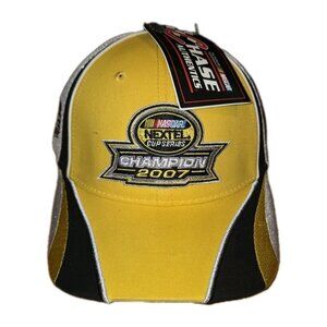 Jimmie Johnson #48 NASCAR 2007 Champion NEXTEL Hat Cap Lowe's Racing VTG NWT